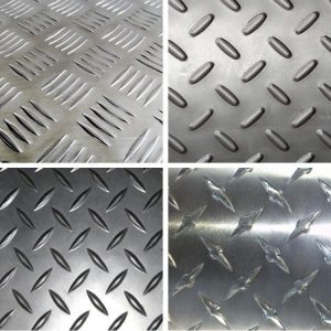 Stainless steel checkered plate
