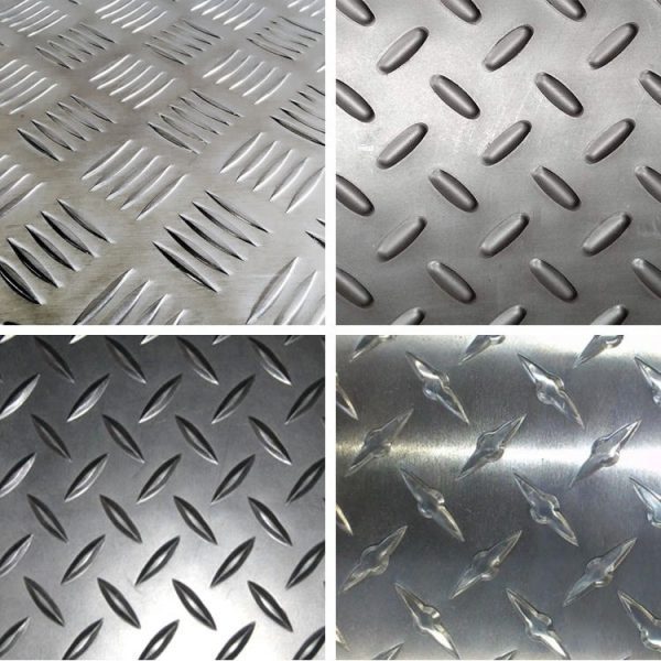 Stainless steel checkered plate