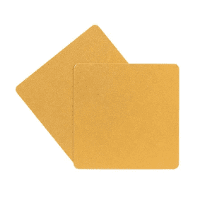 Frosted steel plate